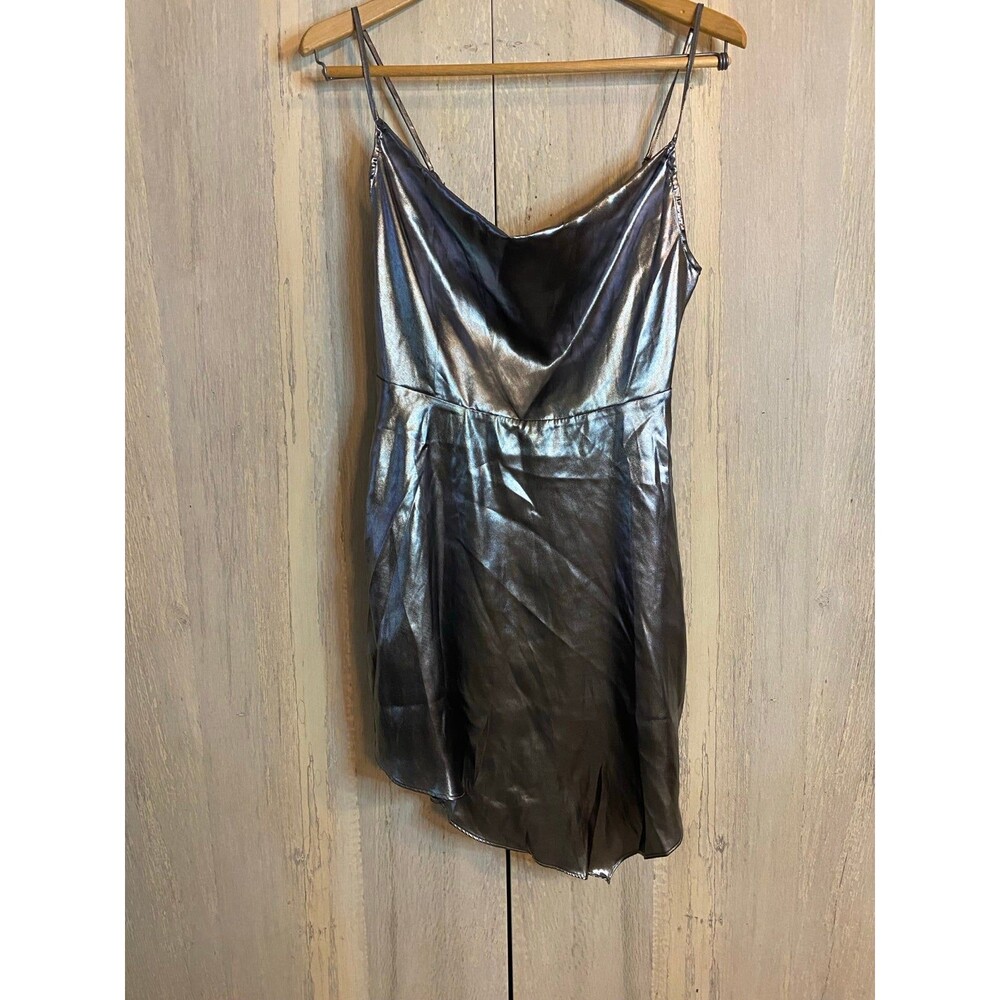 Urban Outfitters Dresses Mini Slip Dress Metallic  NWOT